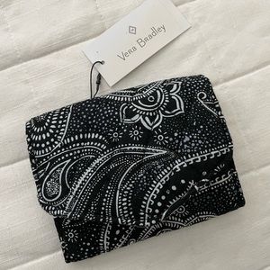 Vera Bradley Stellar Paisley RFID Mini Tri-Fold Wallet